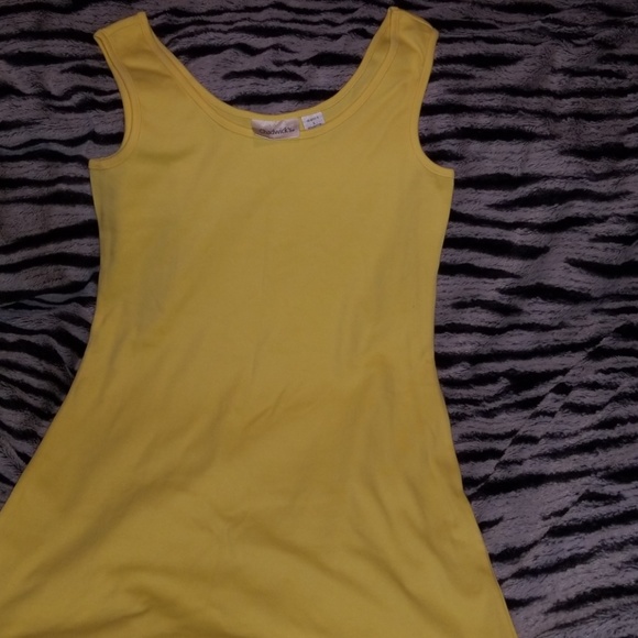 Chadwicks Dresses & Skirts - Yellow tank dress